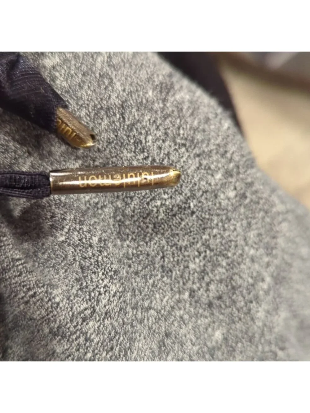 Lululemon Wear with all Heathered Black Hooded JACKET